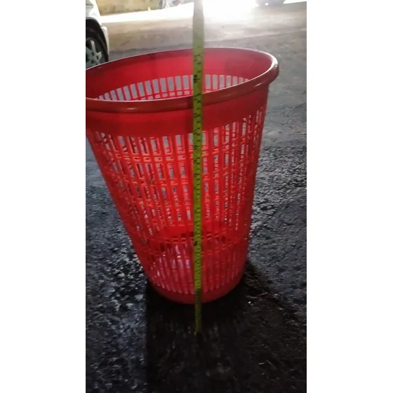 Cesta Plástica Grande Para Ropa De 58cm Altura