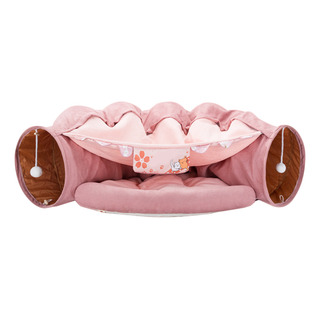 Cama Tipo Túnel Para Gatos, Cama Plegable Y Acogedora Para G Cama Tipo Túnel Para Gatos, Cama Plegable Y Acogedora Para G