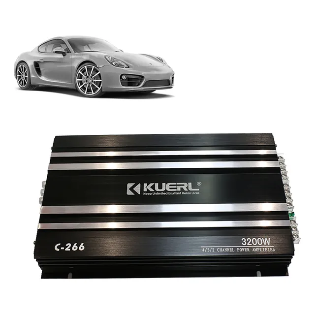 Som Automotivo Completo  Modulo Amplificador De 4 Canais