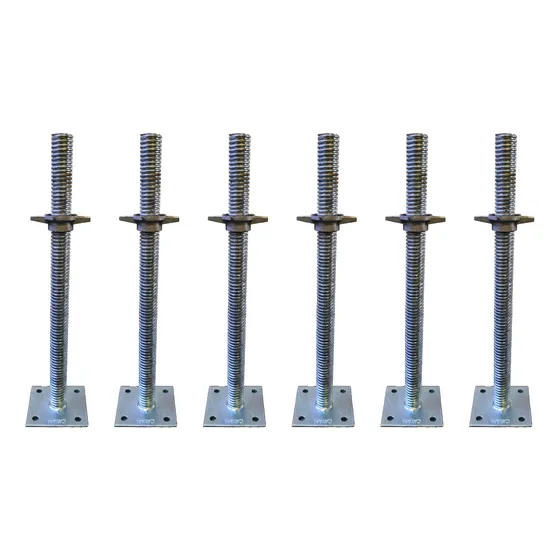 Tornillo Nivelador Andamio 6 Piezas 50cm 34mm Cayam Ct5034-6
