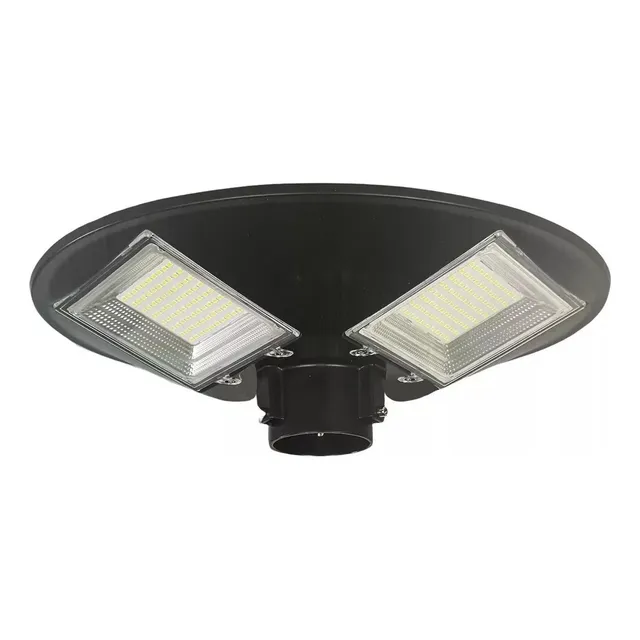 Lampara Led Solar 200w Farol Trompo Redondo Control+sensor