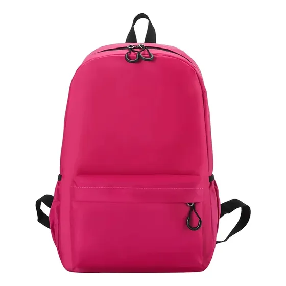 Mochila Escolar Lisa Lukesports Unissex Resistente Reforçada Cor Violeta-escuro Desenho Do Tecido Liso