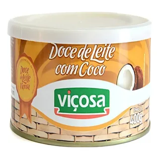 Viçosa Doce De Leite Com Coco 400g Viçosa Doce De Leite Com Coco 400g