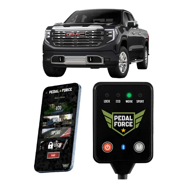 Pedal Force Pf-77 Para Gmc Sierra (2019-2026)
