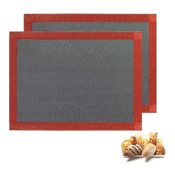 Pack 2 Láminas de Silicona Microperforadas para Hornear 30x40 cm