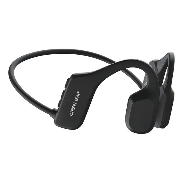 Audífonos Para Correr A Prueba De Sudor De Conducción Ósea Color Negro