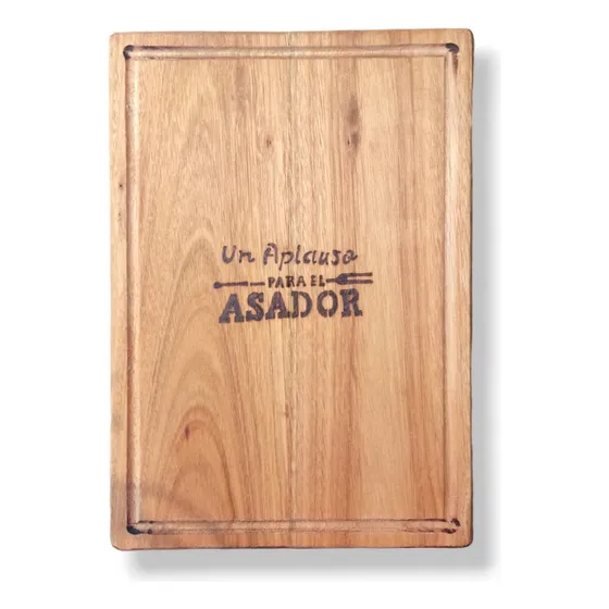 Tabla Asado 30x40cm (opción De Grabado En El Acto)