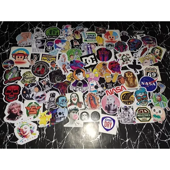 Calcomanías Sticker Laptop Pared Baño Ceramica Local Estudio