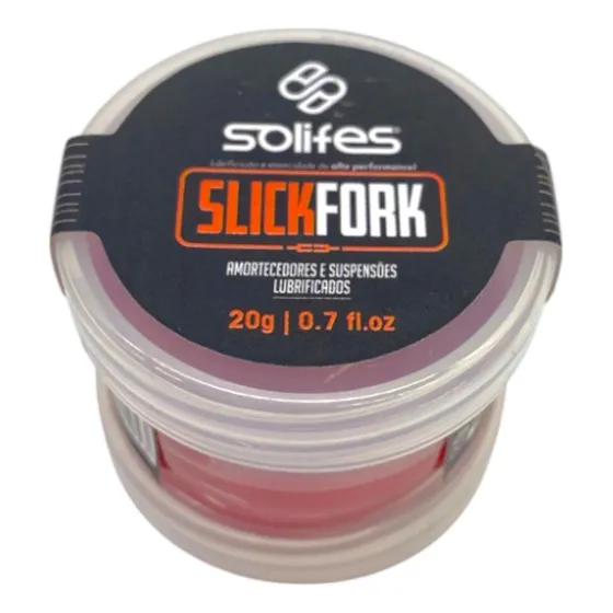 Grasa Suspension Horquilla Bicicleta Solifes Slickfork Color Rojo