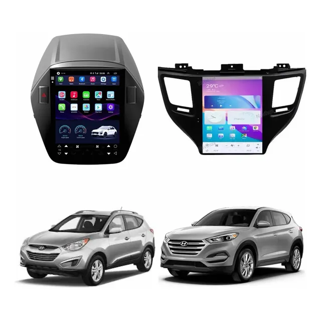 Multimedia Tesla Tucson Carplay Android Auto 4gb Ram 64gb