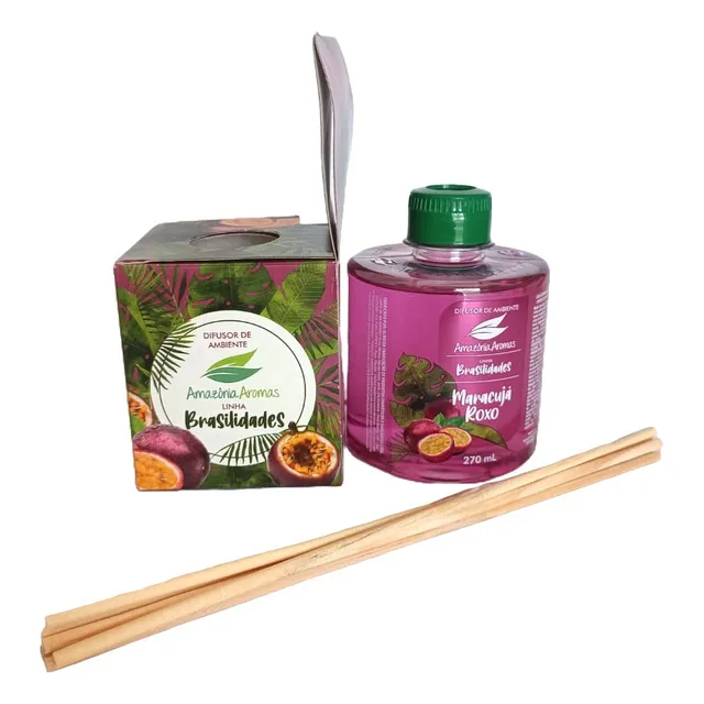  Difusor De Ambiente 270ml Aromatizador Vários Perfumes