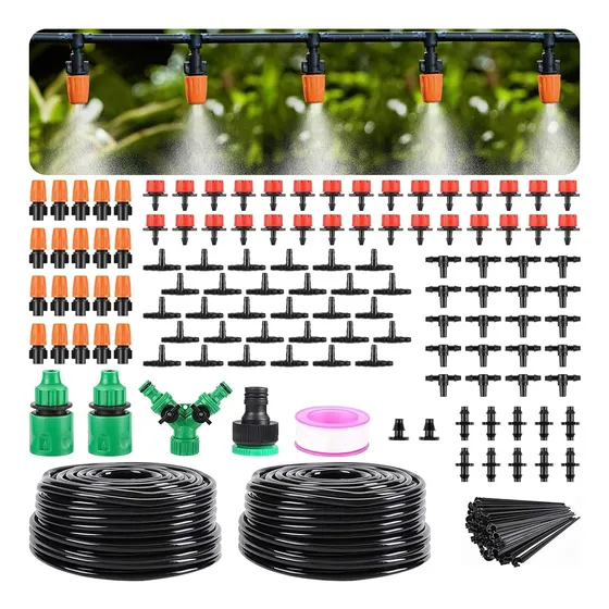 Kit De Riego Por Goteo Automático 30m Para Jardín,149pcs