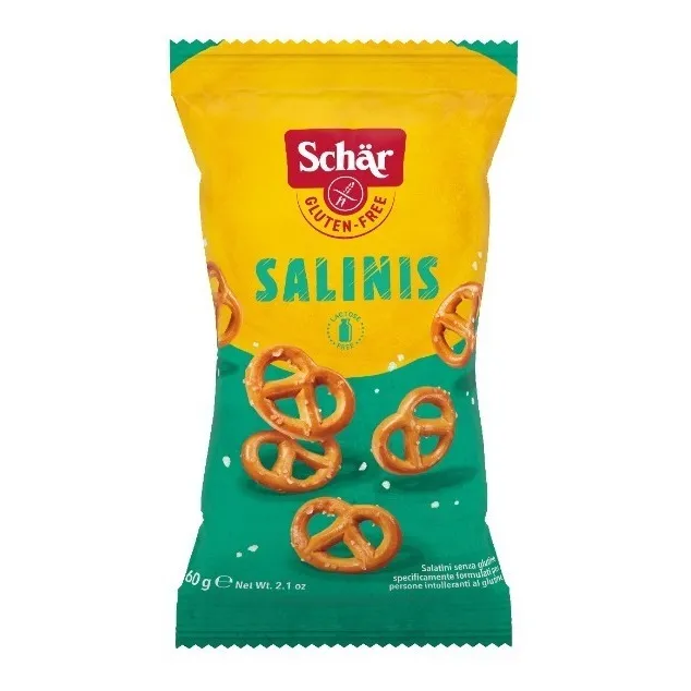 Kit Com 20 Salgadinho Salinis Sem Glúten Schar 60g