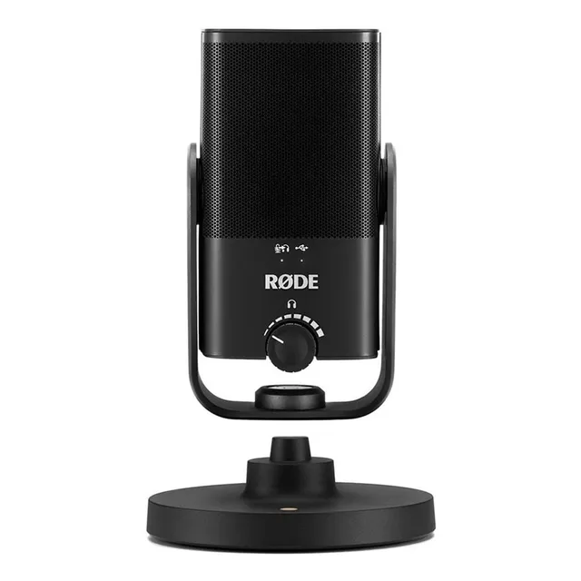 Micrófono Rode NT-USB Mini Condensador Cardioide color negro mate