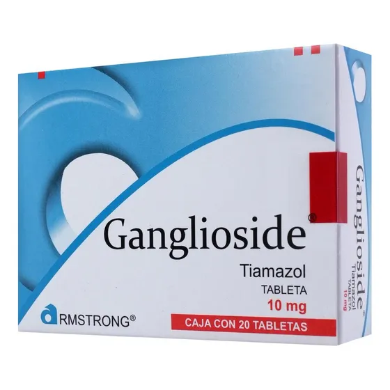 Ganglioside Tableta 10 Mg, 20 Tabletas