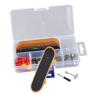 Conjunto 5 Skate De Dedo Fingerboard Com Estojo Montagem Conjunto 5 Skate De Dedo Fingerboard Com Estojo Montagem