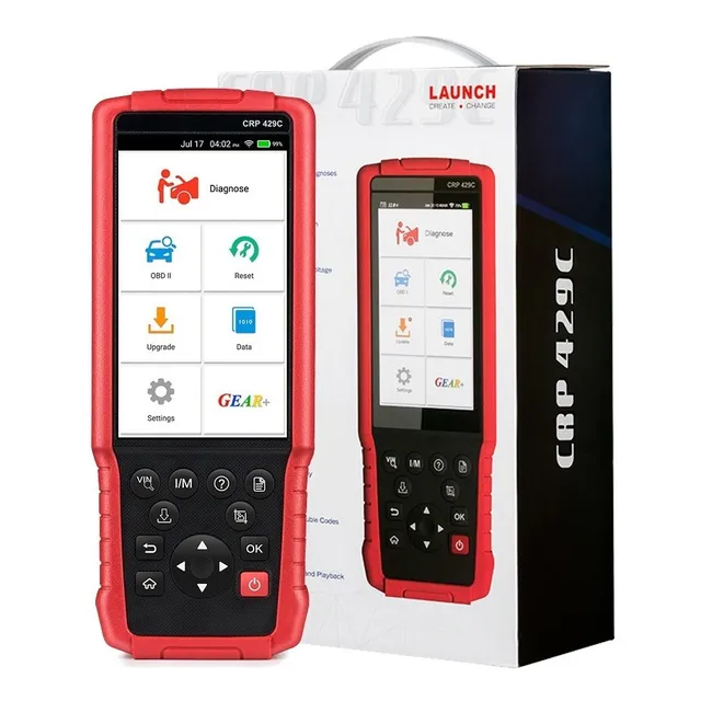 Escáner Automotriz Launch Crp429c Cuerpo De Aceleración Caja