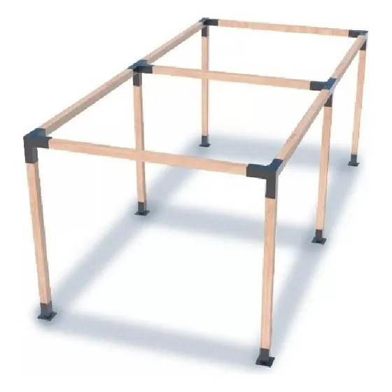 Pérgola 3 Pulgadas - 3x6metros Tipo Gazebo Exterior Jardin