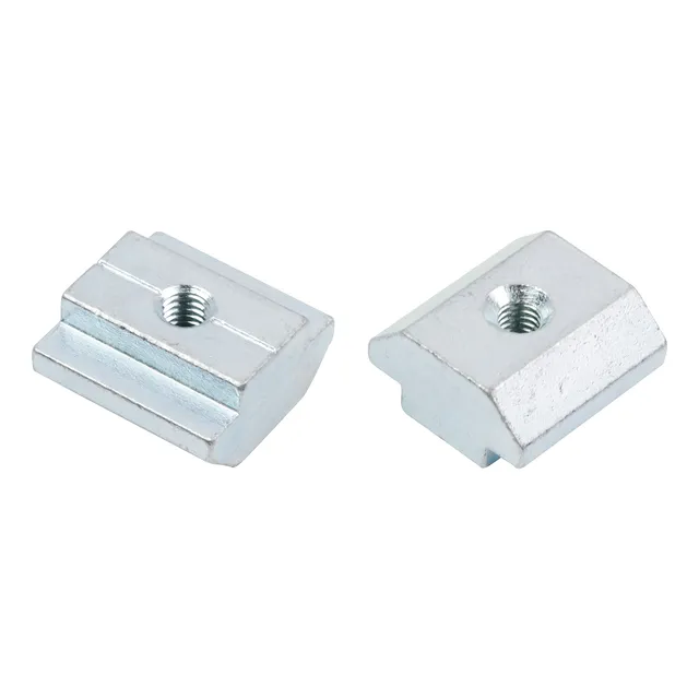 50 Tuercas Slider Para Ranura 10mm Serie 4545 Varias Roscas