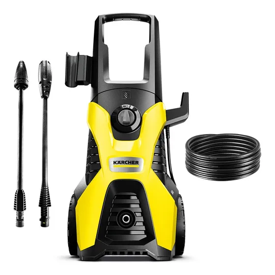 Lavadora de Alta Pressão Kärcher K4 Motor a Indução 1.885 psi 1.700w Cor Amarelo/Preto 220V
