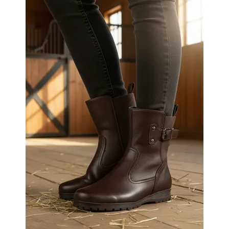 Bota Feminina Mooncity Cano Baixo Casual Moderna Elegante