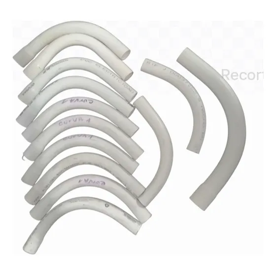 Pack Curva Conduit 1/2 Tubo Electricidad Pvc Paveco