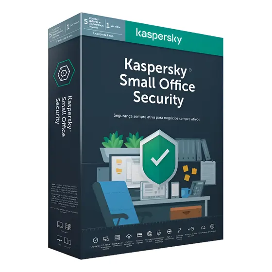 Kaspersky Small Office Security 5 + 1 Servidor- 2 Anos