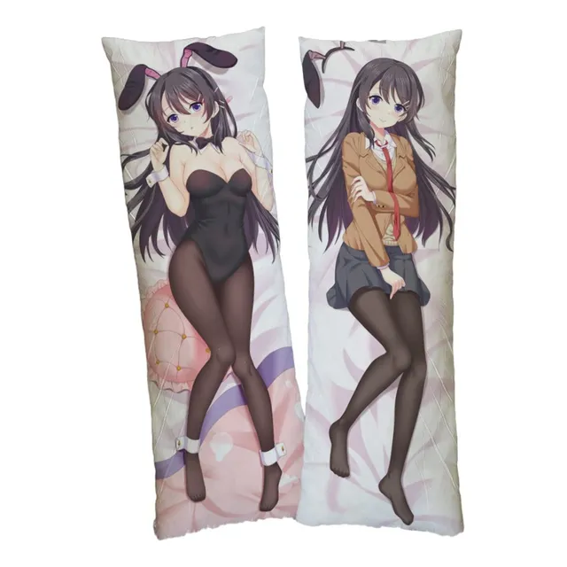 Seishun Buta Yarou Anime Dakimakura Funda Para Almohada