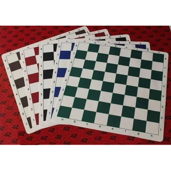 Tablero Oficial Importado De Ajedrez De Silicona