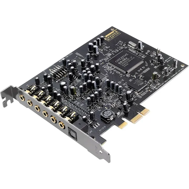 Tarjeta De Sonido Creative, Con Amplificador De Audifonos