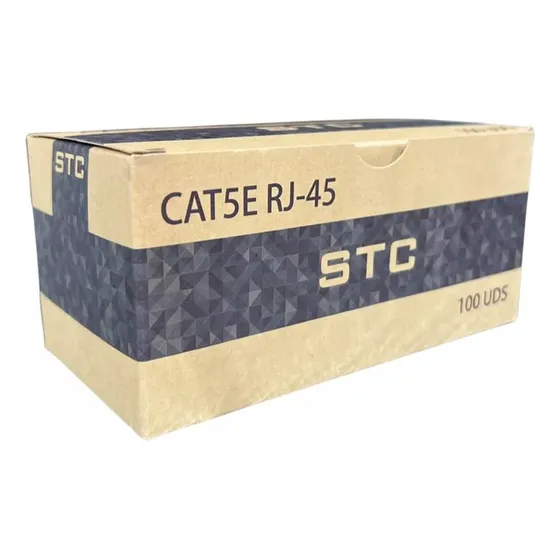 Conector Cable Red Utp Rj45 Categoria 5 Cat5 100 Unidades