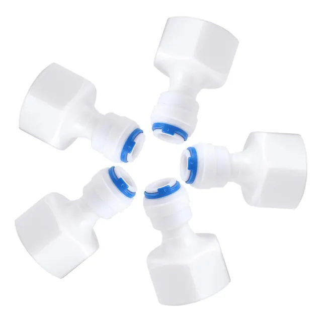 4 Conector Redutor 1/2 Para 1/4 Engate Rápido Bebedouro Água