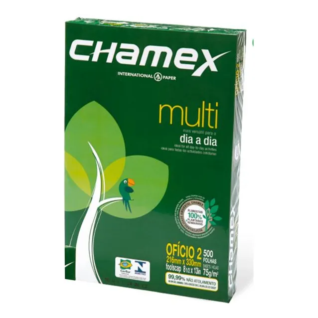 Resma Oficio Blanco Chamex Legajo 75 Grs. Super Oferta!!! Blanco
