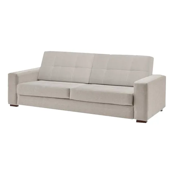 Compramas Sillón Sofá 3 Cuerpos Diseño de la tela Liso Gris