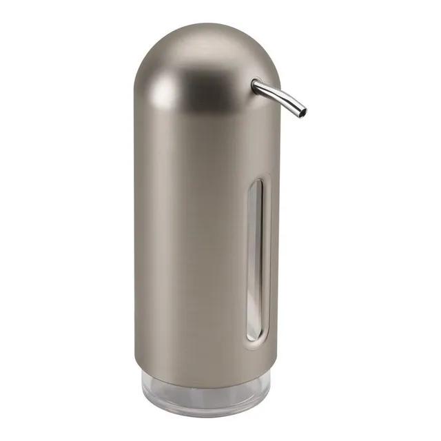Penguin - Porta Detergente Umbra Prata / Nickel