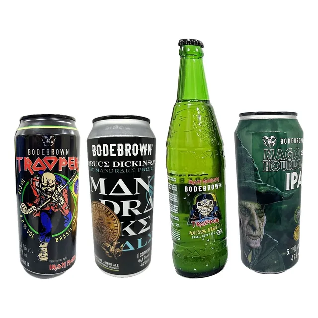 Kit Cervejas Iron Maiden Atacado Envios Para Todo O Brasil