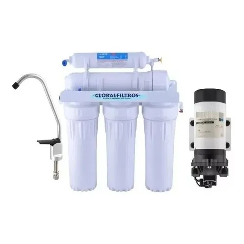 Filtro Osmose Reversa 6 Estágios 15l/h C Bomba + Refis Extra