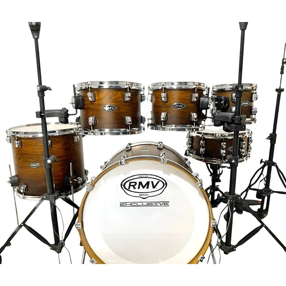Bateria Rmv Exclusive Ambar 08/10/12/16/22/14cx + Ferragens