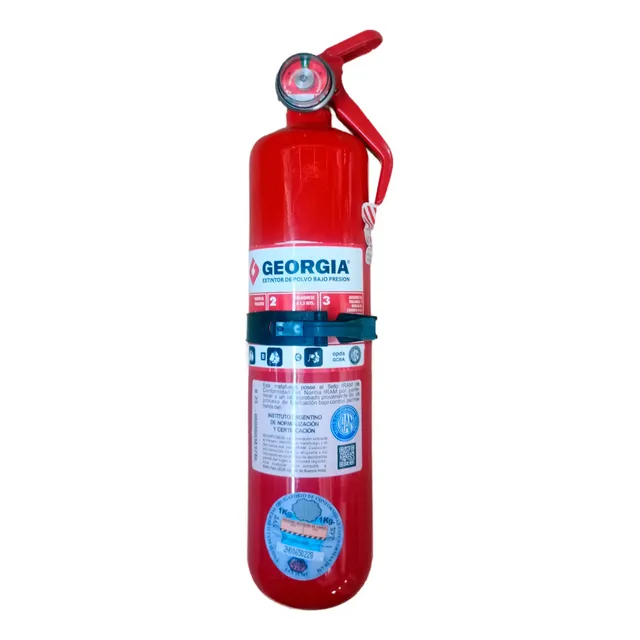Matafuegos Auto Polvo Abc 1 Kg Sello Iram Apto Vtv Oblea