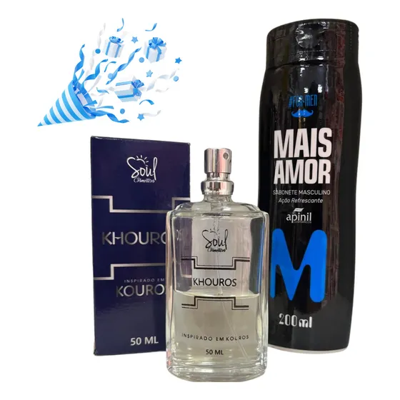 Homem Luxo E Cuidado Masculino Presente Perfeito Pai/namorado