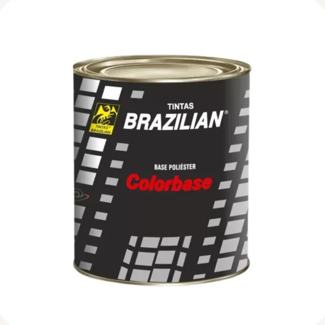 Tinta Automotiva Poliéster 900ml Vermelho Real Perol Vw