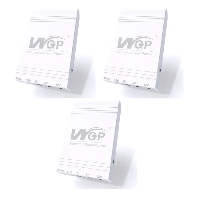Mini Ups Wgp Pack De 3 Unidades De 10400mah 25w