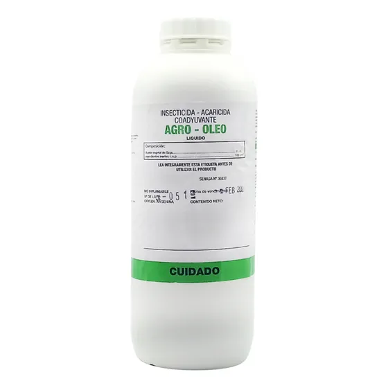Aceite Vegetal 1l Agricola Coadyuvante Acaricida Insecticida