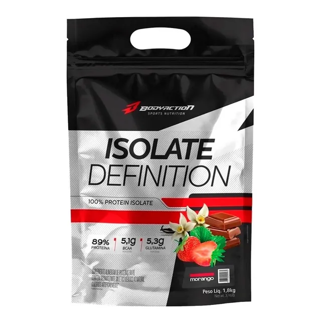 Bodyaction Isolate Definition 1,8kg protein isolate Morango