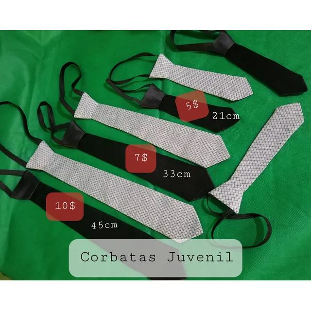 Corbatas Juveniles