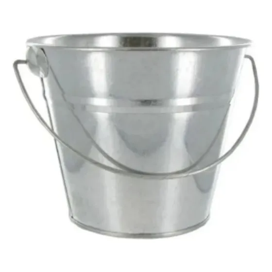 Balde Cubeta Metal Galvanizado