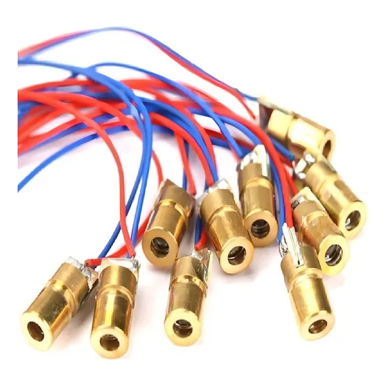 10 Peças - Laser Diodo Vermelho 5v 650nm 6mm Arduino Alarme