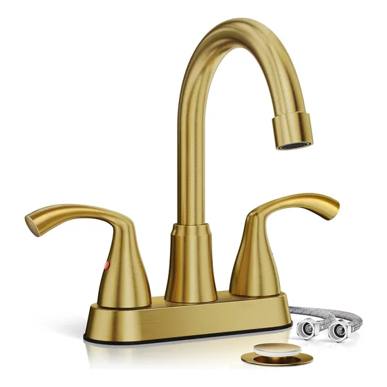 Grifo Lavabo Baño 4  2 3 Agujero Moderno Tocador Boquilla
