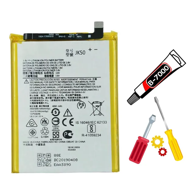 Baterla Para Moto G7 Power (xt1955) Jk50 + Kit Reparo