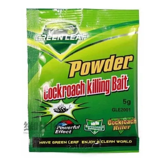 Pack 10und Veneno Mata Cucarachas 100% Efectivo Polvo 5g